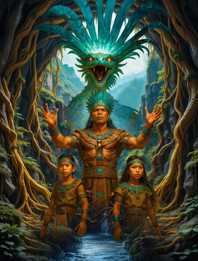 ilustracion topilzin quetzalcoatl 2025